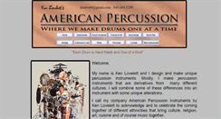 Desktop Screenshot of americanpercussion.com